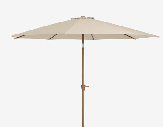 Parasol crème/zand