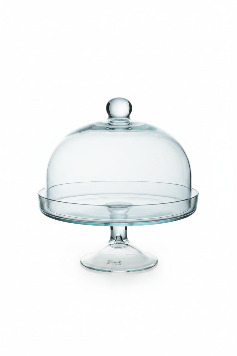 Taart plateau met stolp